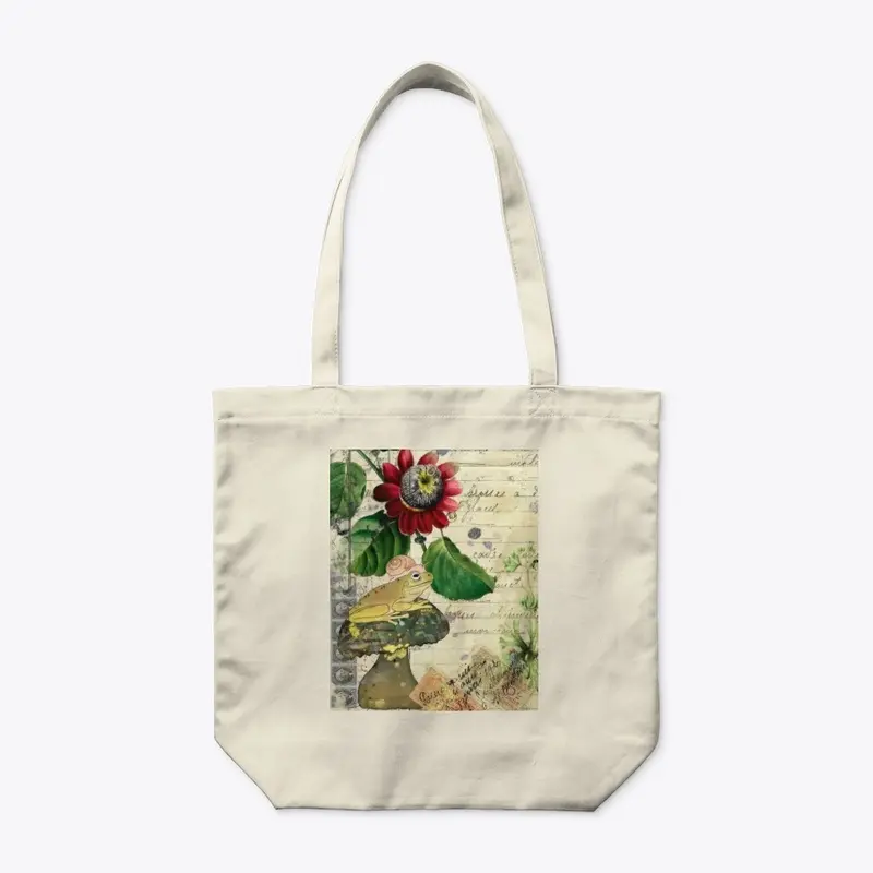 Ribbit Tote Bag 1